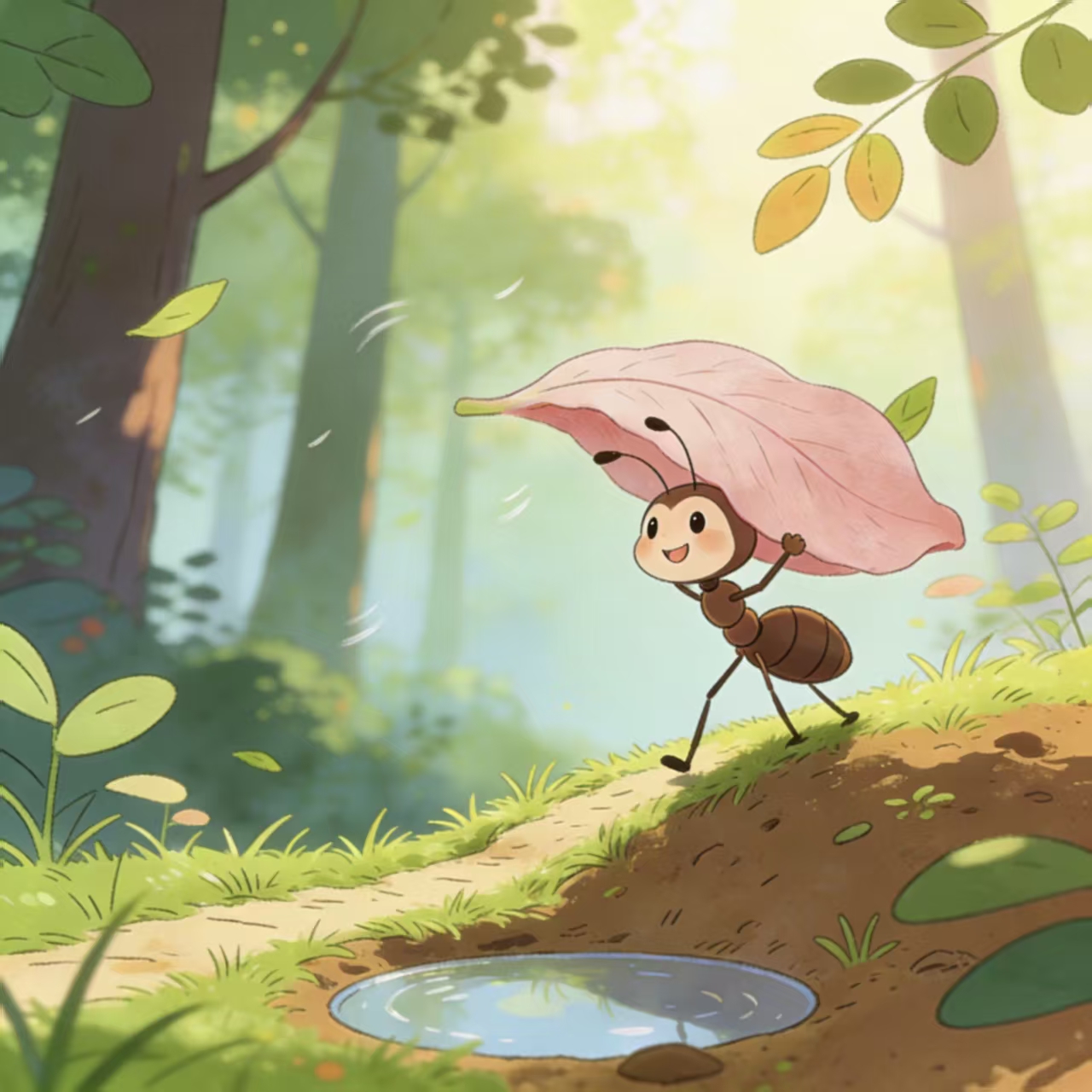 绘本故事《小蚂蚁依依的大梦想》