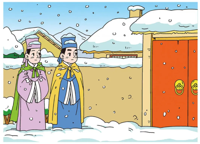 国学经典故事《程门立雪》